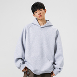 5000件+330g华棉2026春款小三角连帽套头卫衣无影墙WY618P35，男装卫衣，电商A030