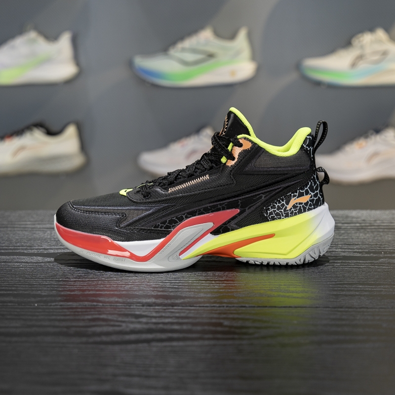 李宁四季通用减震回弹童篮球鞋