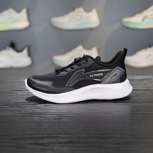 李宁儿童运动鞋2025夏季男女大童青少年减震回弹休闲鞋YKCV224