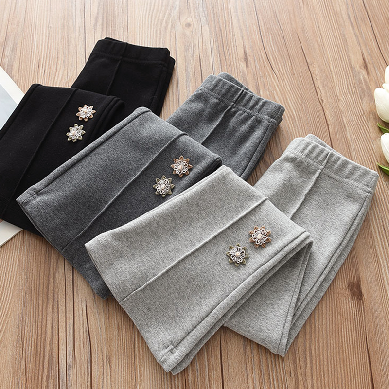 纯棉女童洋气小喇叭裤儿童加绒加厚弹力柔软长裤子女孩百搭打底裤,童装/婴儿装/亲子装,裤子,淘宝优惠券,粉丝福利购,淘宝优惠卷