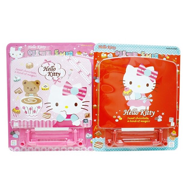 韩国进口Hello Kitty文具儿童小学生读书架 阅读台 看书架预防近