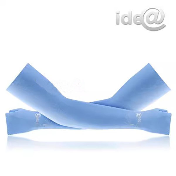 韩国进口男女冰袖夏季手臂袖套长款户外骑行冰丝套袖手套自行车