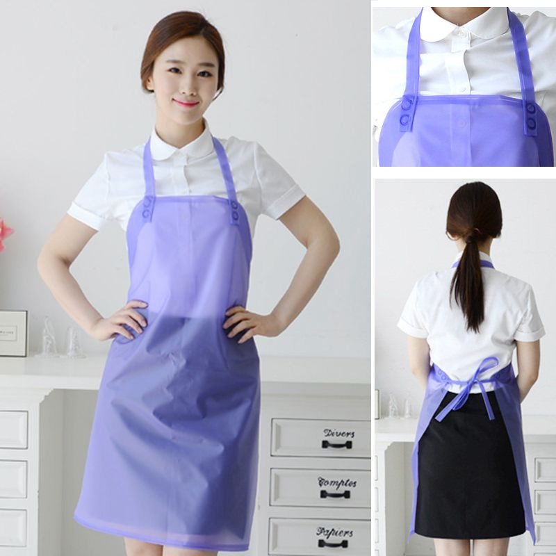 奶茶店服务员韩版餐饮吊带围裙