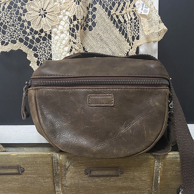 疯子张复古做旧牛皮小包手机钥匙包通勤包斜挎包休闲包