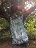 复古文艺布艺纯收工制作北欧风格 长方形背景布挂布挂毯墙布