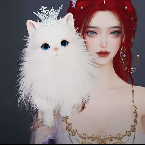 剑三剑网3无界 猫咪挂宠头像小霜小月小雪外观喜气洋洋申请抱抱