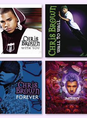 ChrisBrown专辑海报全店满5送1