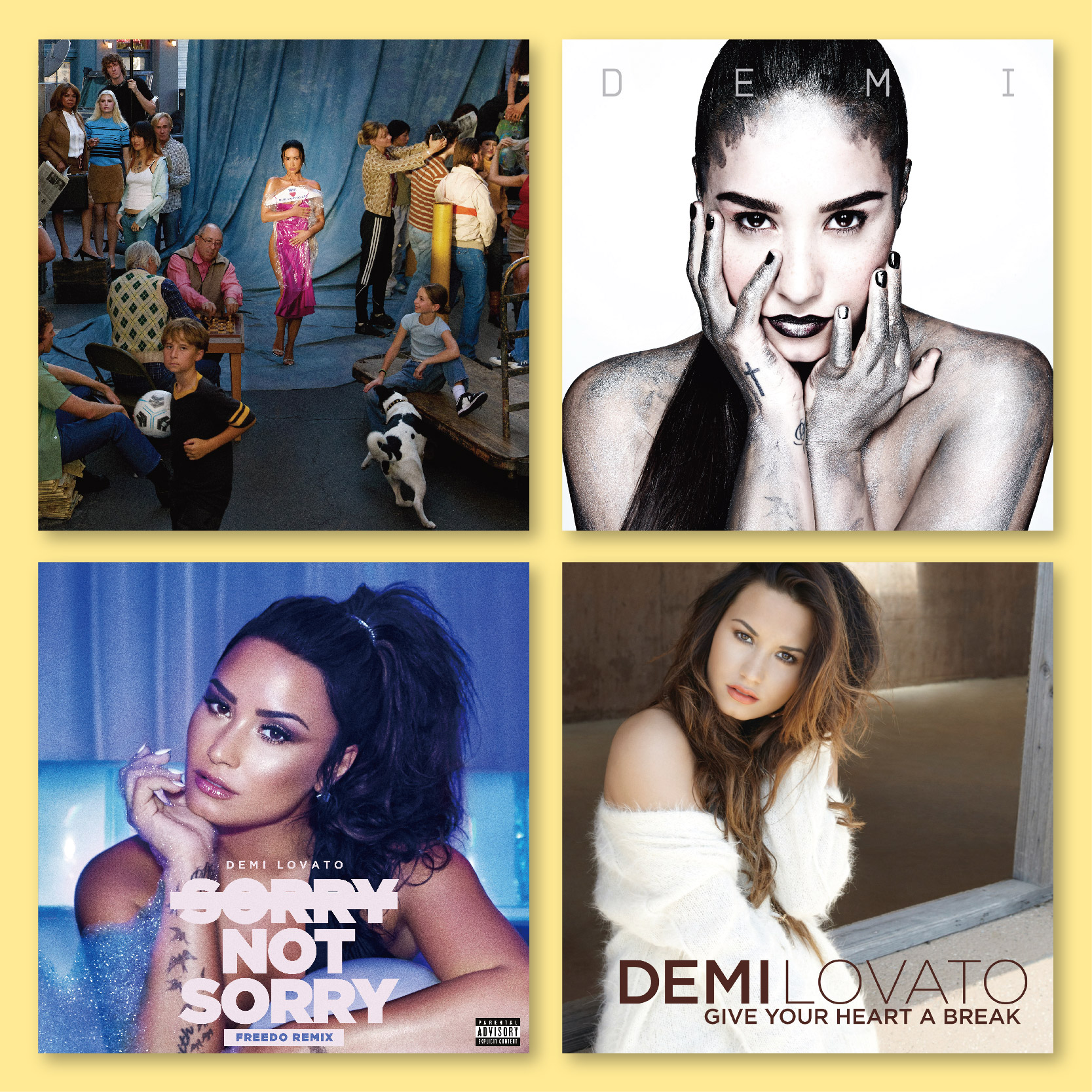 DemiLovato专辑海报全店满5送1