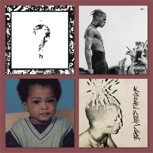 XXXTENTACION音乐专辑封面海报周边装饰画墙贴无框画挂画贴墙照片