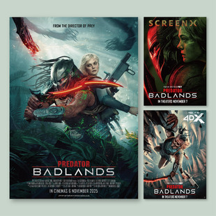 铁血战士杀戮之地电影海报周边装饰画墙贴无框画挂画墙面装饰海报