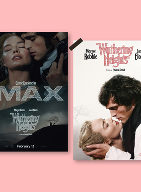 呼啸山庄电影海报Wuthering Heights电影周边卧室装饰画墙贴挂画