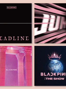BLACKPINK女团专辑封面海报DEADLINE周边kpop装饰画墙贴挂画
