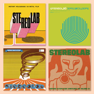 Stereolab乐队专辑封面海报卧室房间床头装饰画墙贴无框画挂画