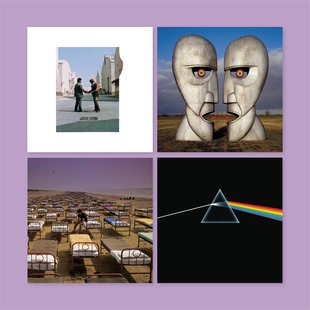 Pink Floyd音乐专辑封面海报宿舍卧室房间装饰画墙贴无框画挂画