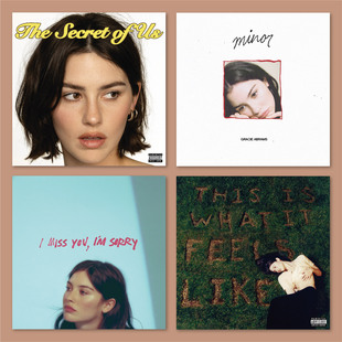 Gracie Abrams瓜西专辑封面海报卧室房间装饰画墙贴无框画挂画