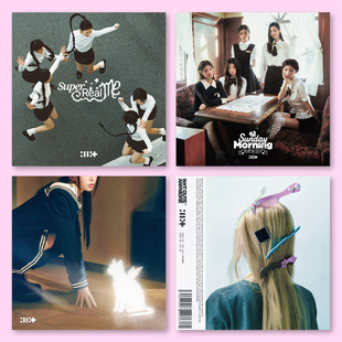 ILLIT女团专辑封面海报kpop墙贴YUNAH卧室房间装饰画墙贴无框画