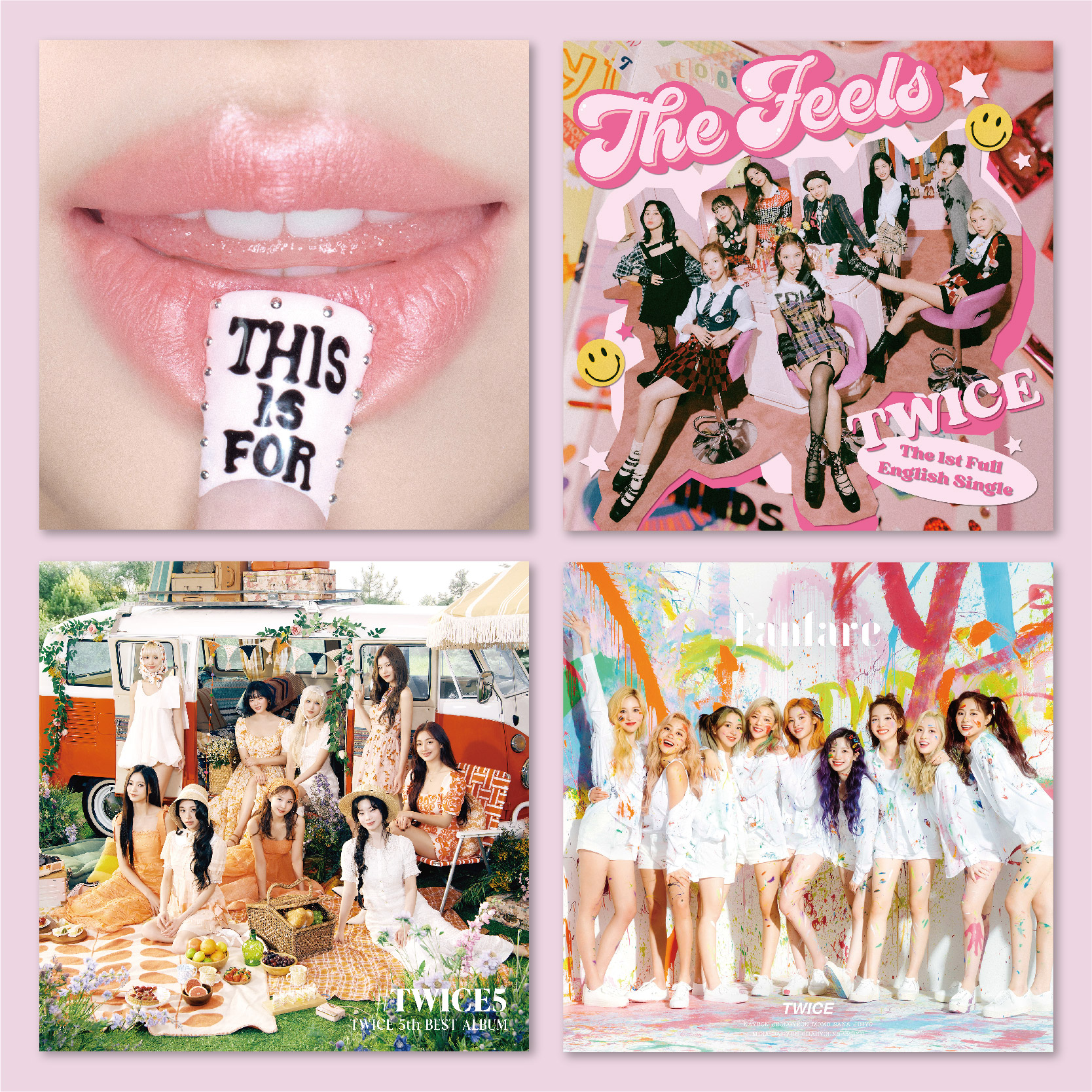 TWICE女团专辑海报全店满5送1