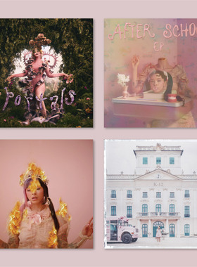 Melanie Martinez牙缝妹专辑封面海报卧室房间装饰画墙贴无框画