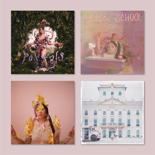 Melanie Martinez牙缝妹专辑封面海报卧室房间装饰画墙贴无框画