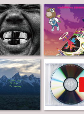 Kanye侃爷专辑封面海报满5送1