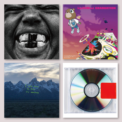 Kanye侃爷专辑封面海报满5送1