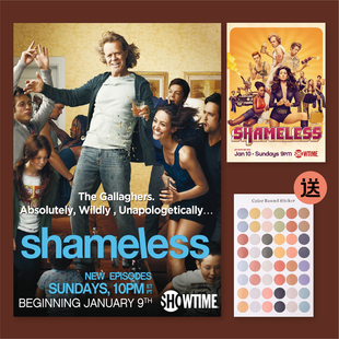 无耻之徒Shameless美剧海报卧室宿舍房间装饰画墙贴无框画挂画