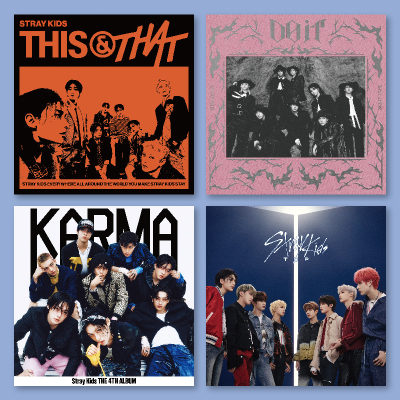 StrayKids专辑海报全店满5送1