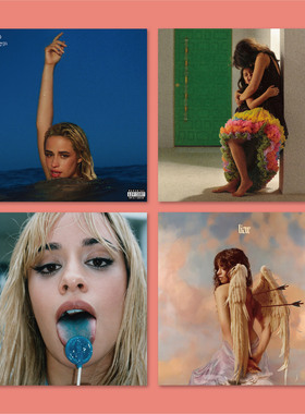 Camila Cabello卡妹专辑封面海报卧室房间床头装饰画墙贴无框画