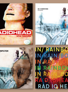 Radiohead专辑封面海报全店5送1