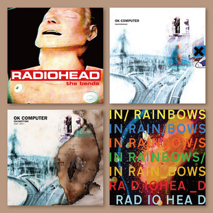 Radiohead电台司令专辑封面海报摇滚装饰画墙贴贴墙无框装饰照片