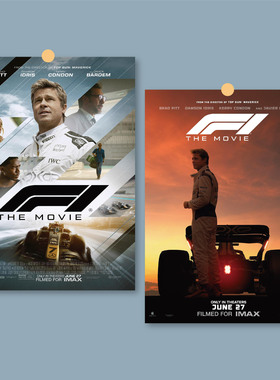 F1狂飙飞车电影海报全店满5送1