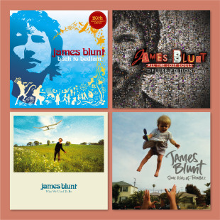 James Blunt专辑封面海报上尉诗人宿舍卧室房间装饰画墙贴无框画