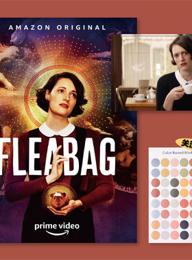 伦敦生活Fleabag英剧海报剧照宿舍卧室房间装饰画墙贴无框画挂画