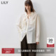 外套 设计感舒适醋酸透气立体花朵女士衬衫 商场同款 LILY新款