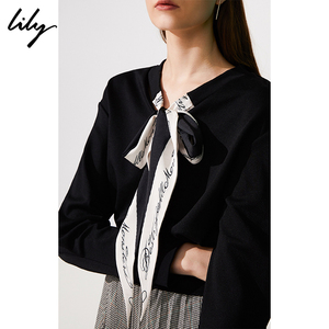 159元包邮  Lily 118410A8703 女装短款卫衣