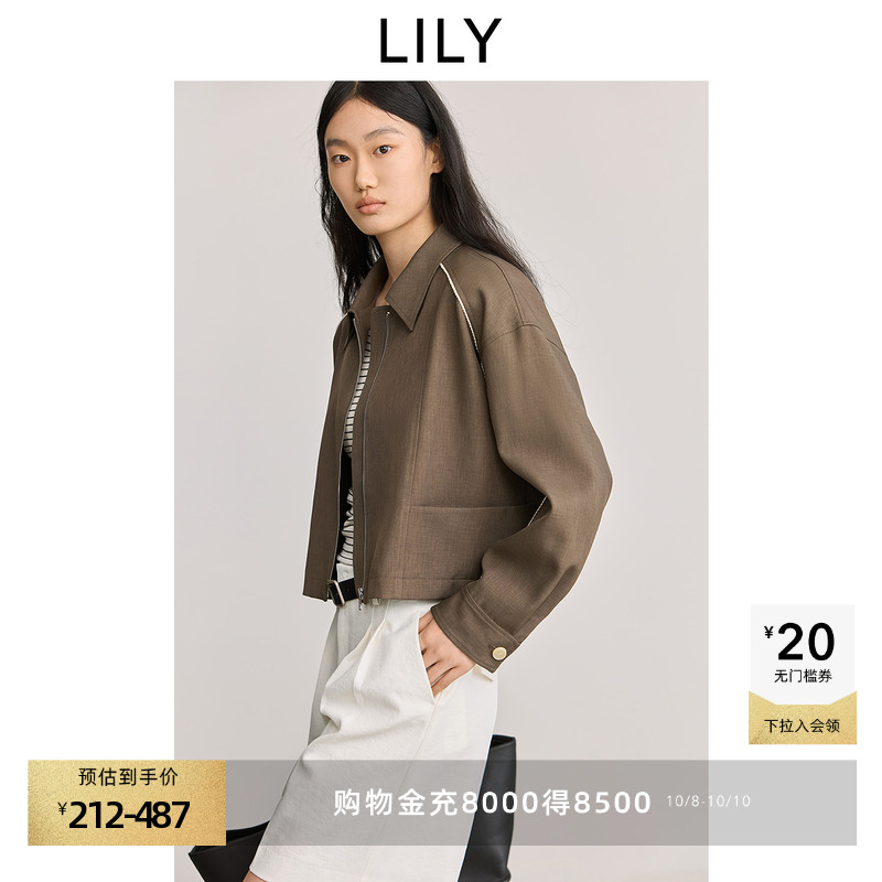 巴恩风短外套LILY易打理休闲夹克