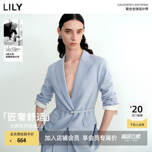商场同款 大师系列西装 2.0 通勤收腰西服外套女 LILY2026春新款