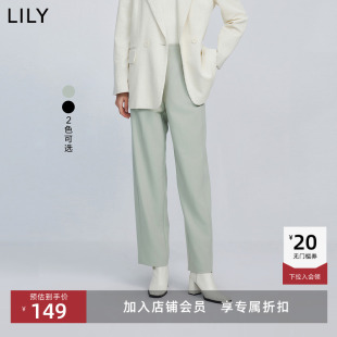 裤 多巴胺穿搭设计感无腰袢气质通勤休闲西装 女 女装 LILY新款