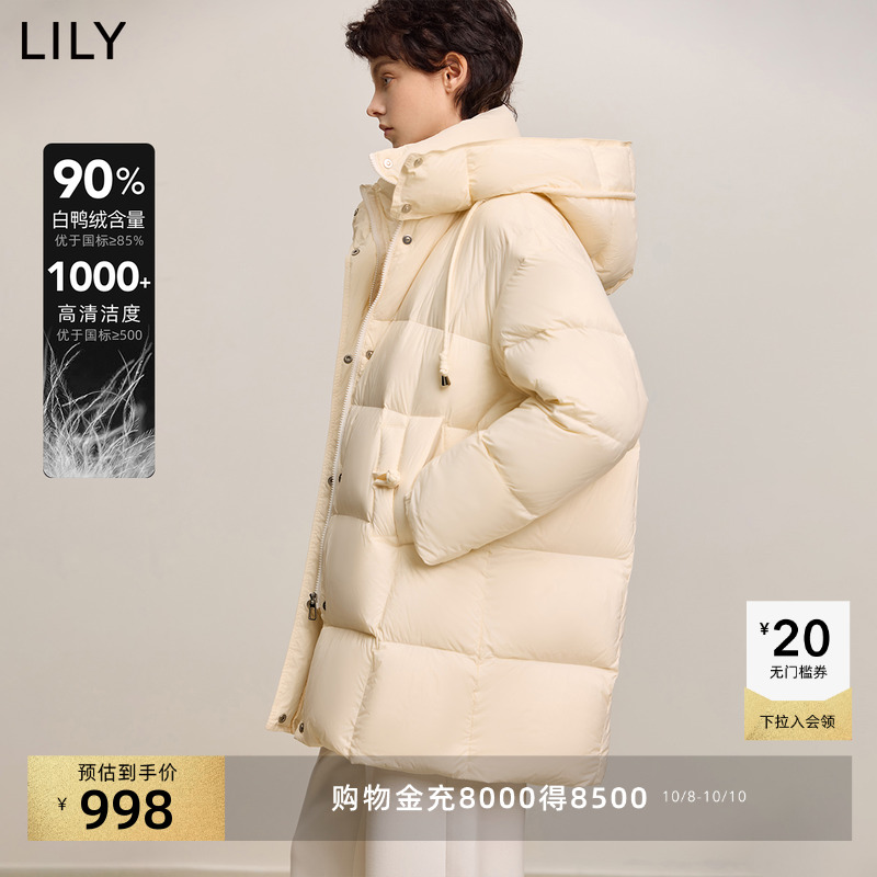 LILY云朵轻暖泡芙羽绒服
