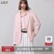果茶西LILY2025宽肩直身休闲通勤易打理西装 外套女精致高级感