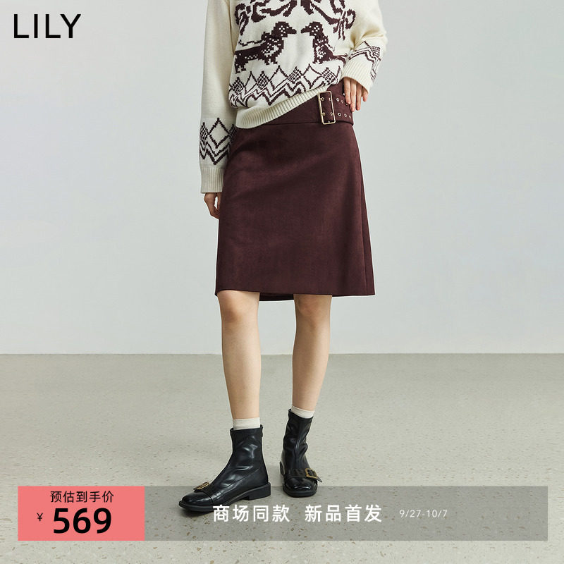 【商场同款】LILY2025秋半身裙