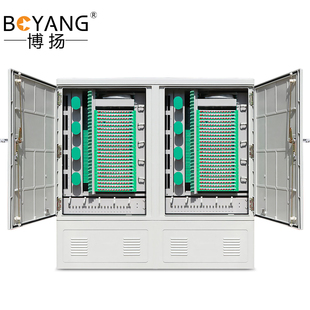 博揚(yáng) 盒式 室外光纜交接箱 光纖配線柜1152芯滿配FC熔纖 BOYANG
