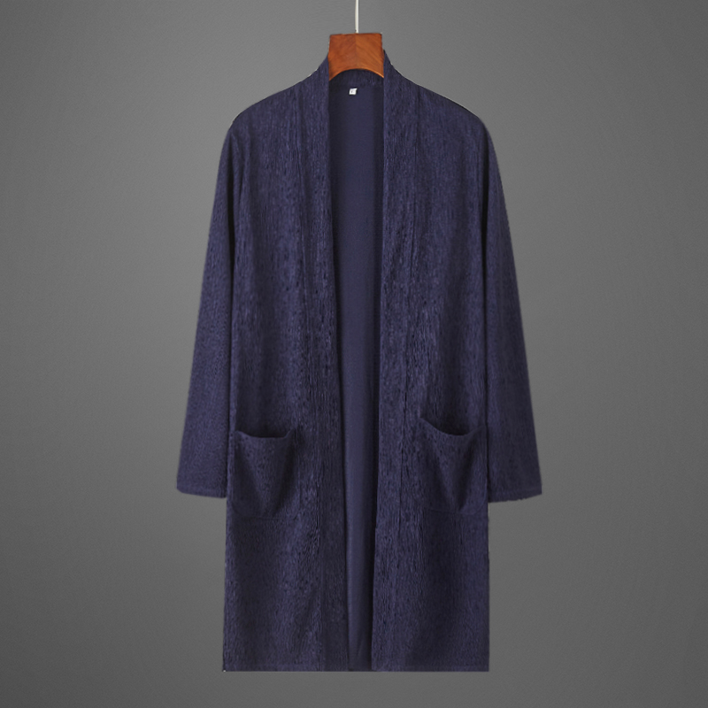 中长款复古披风禅修服