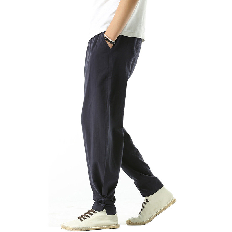 中国风男装裤子中式青年唐装休闲长裤胖子宽松阔腿盘扣小脚哈伦裤在类目 男装, 休闲裤中 - 来自Buy2taobao.com提供专业的淘宝代购服务