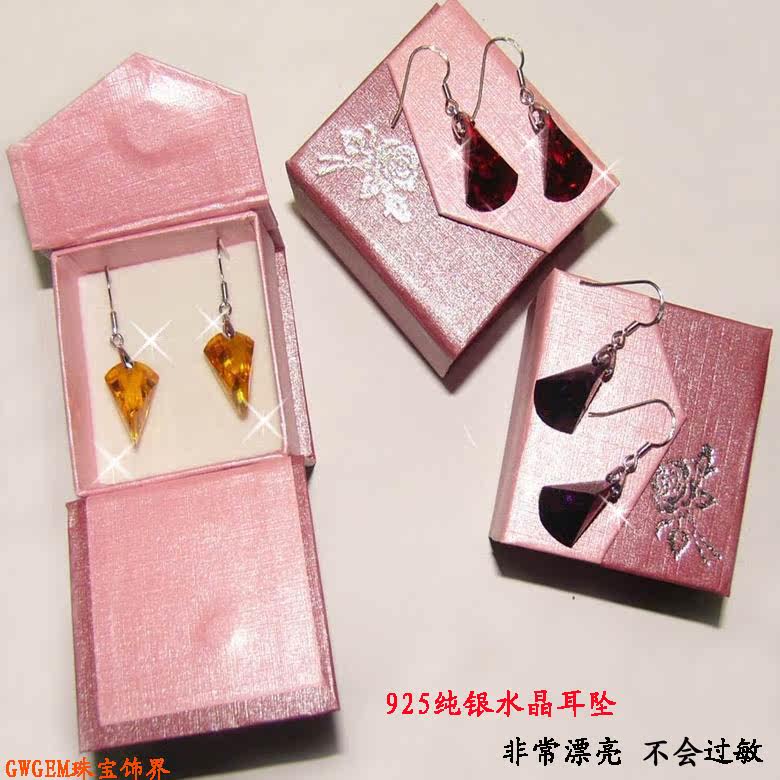 12x18mm锆石斧头耳环耳坠耳饰