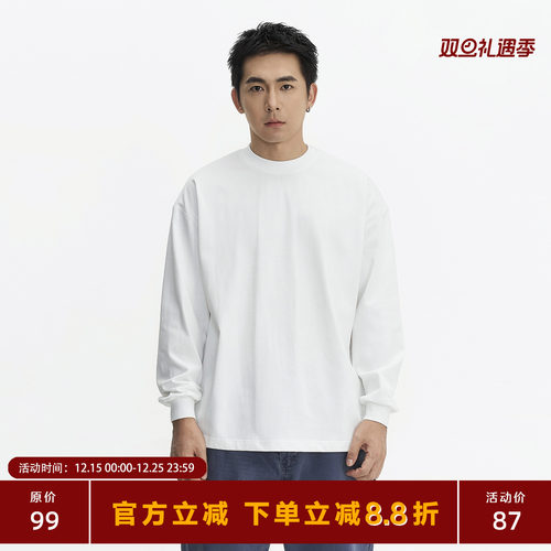 TOPTIERBRO25AW260g长袖T恤男