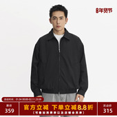 BRO 经典 翻领哈灵顿夹克外套男春秋季 TOPTIER 简约通勤短宽版 上衣