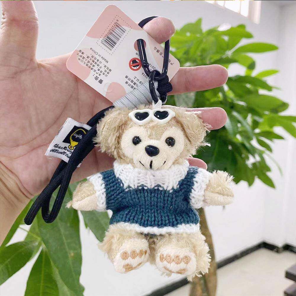 适用coach蔻驰女包包挂件新款小熊钥匙扣玩偶毛绒公仔情侣礼物