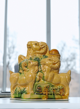 瓷福优陶瓷摆件中式卧室美观