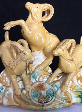 风水陶瓷招财中式卧室祝福